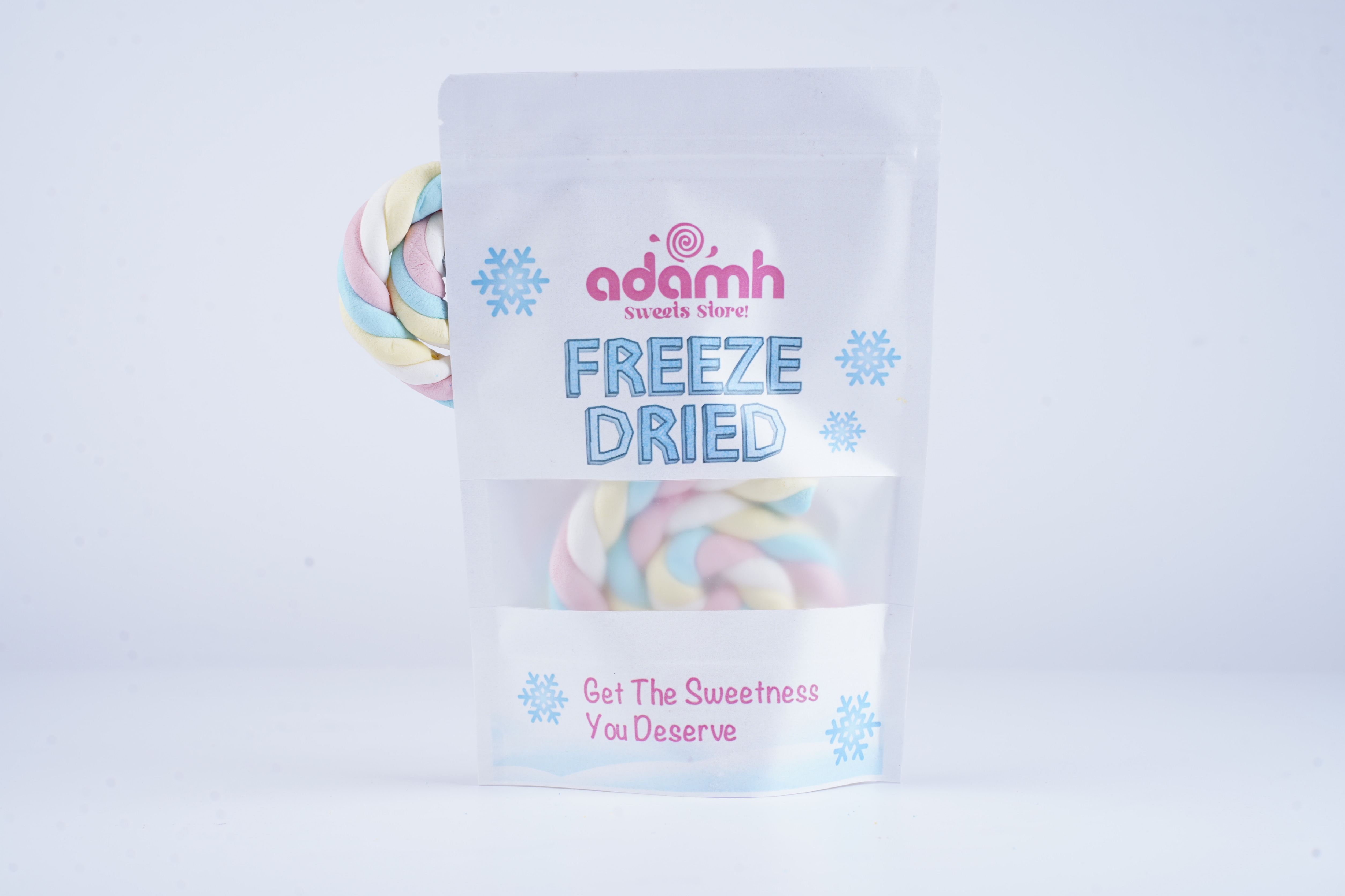 FREEZE DRIED Round marshmallow
