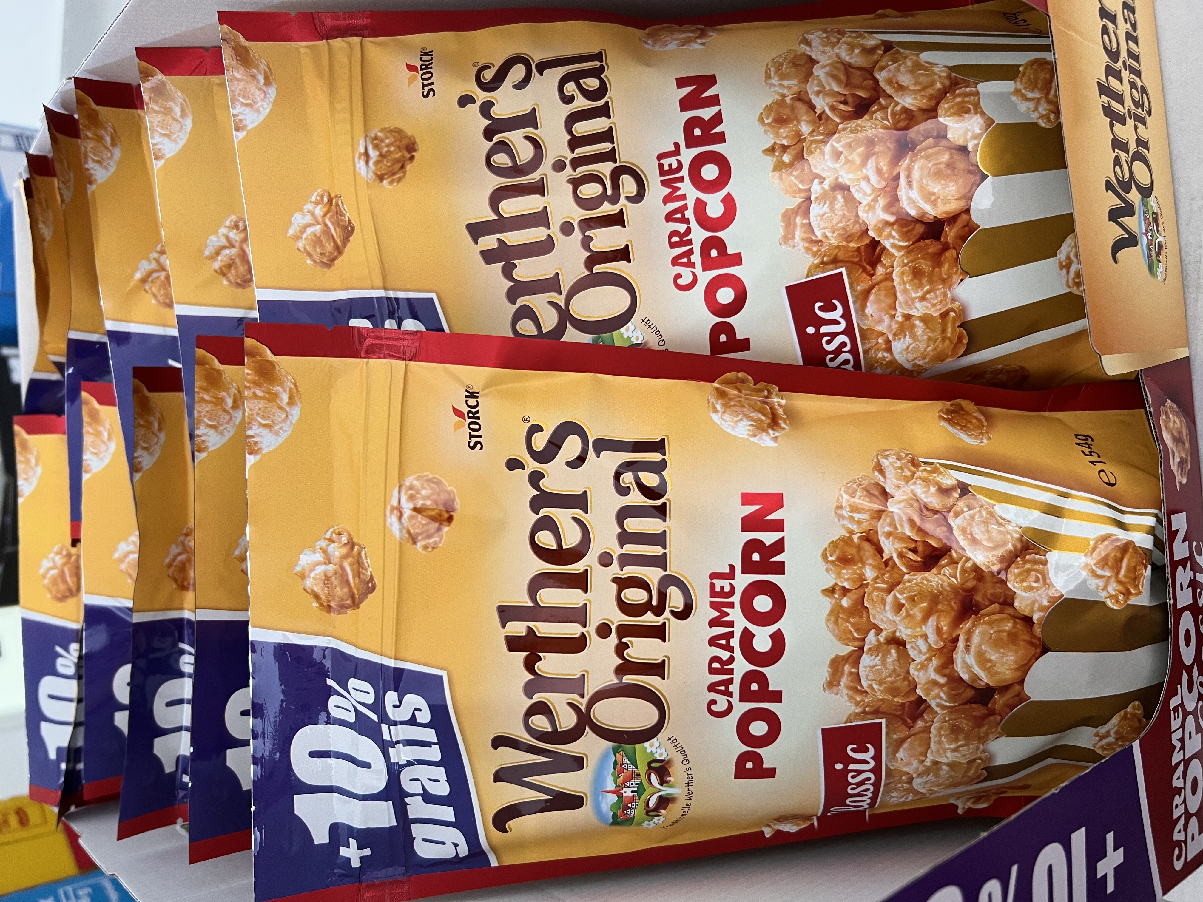 Popcorn caramel