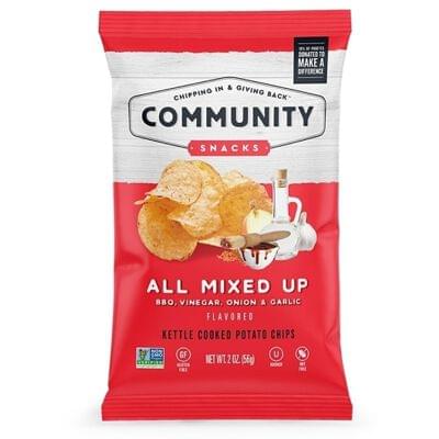 Snacks all mixed up