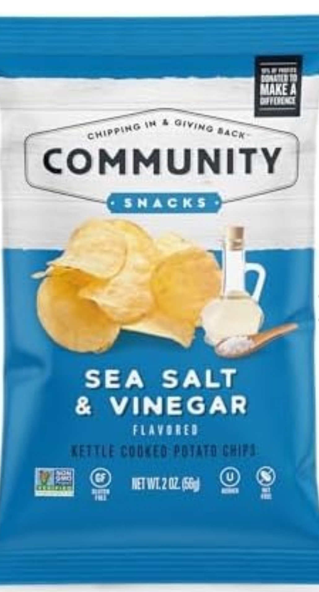 Snacks salt & vinegar