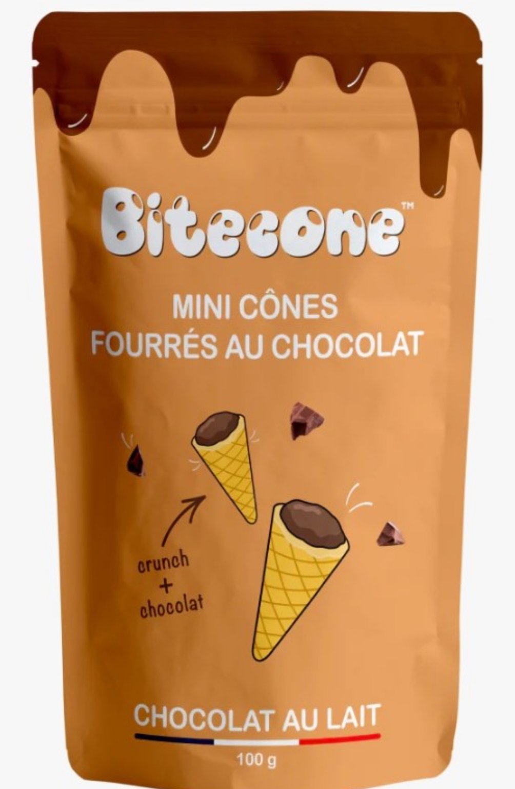 Mini cons chocolate