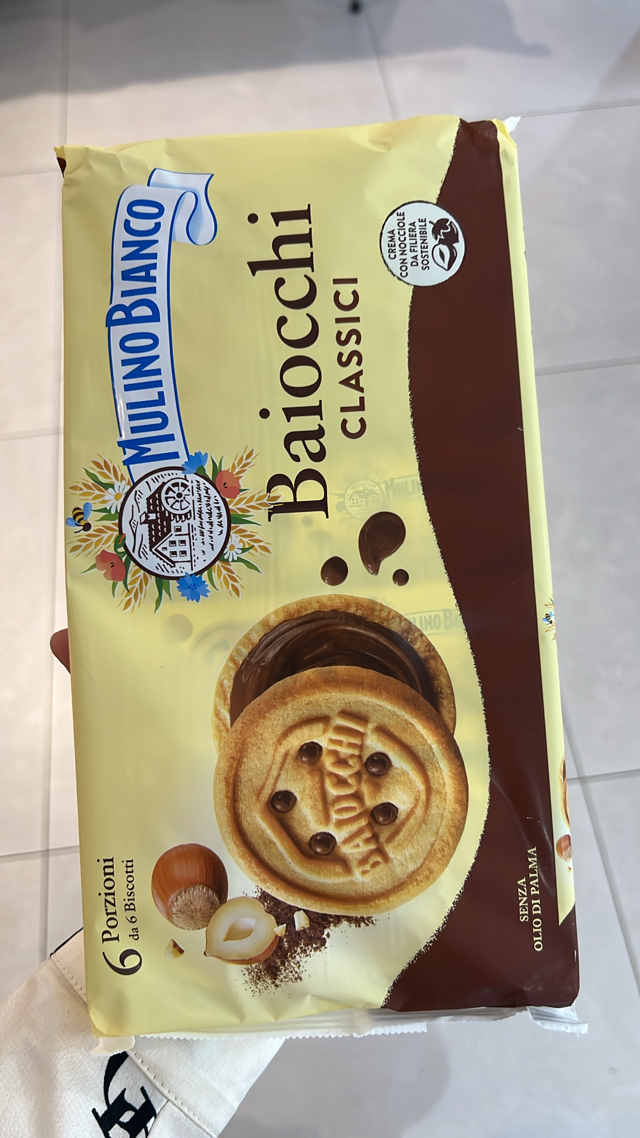 بسكوت ايطالي شكلاطه