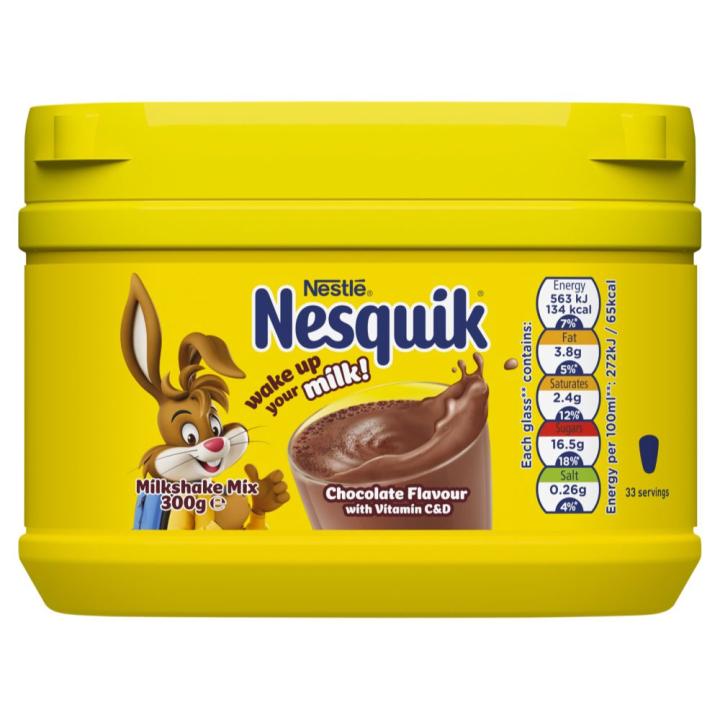 nesquik milkshake